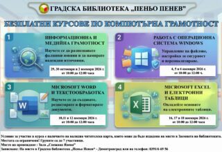 Безплатни курсове по компютърна грамотност